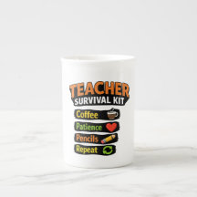 Taza de café Kit de supervivencia para maestros