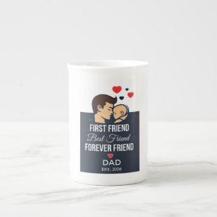 Porcelana Taza de café para papá personalizada