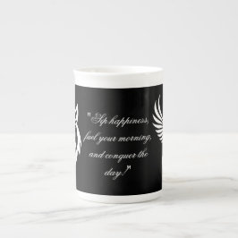 Porcelana Taza de Impulso Matutino
