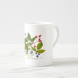 Porcelana Taza de la baya