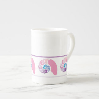 Porcelana Taza de la cáscara del mar