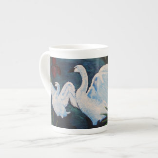 Porcelana Taza de los cisnes de la génesis