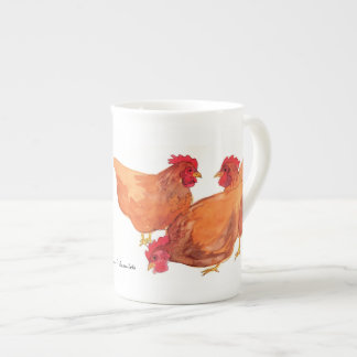 Porcelana Taza de los pollos
