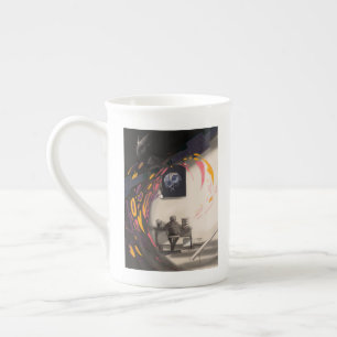 Porcelana Taza de muchas mentes