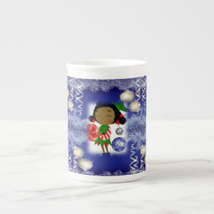 Porcelana Taza de Navidad, Elfo