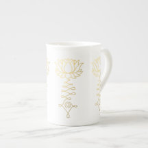 Taza de oro de Lotus
