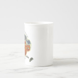 Porcelana Taza de Ram Oso