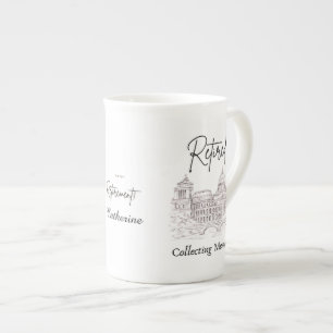 Porcelana Taza de regalo de jubilación para viajeros