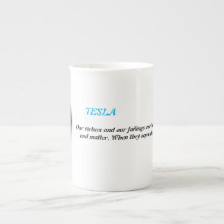 PORCELANA TAZA DE TESLA