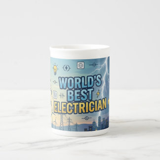 Porcelana Taza de viaje del mejor electricista del mundo