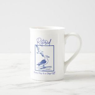 Porcelana Taza de viaje para regalo de jubilación