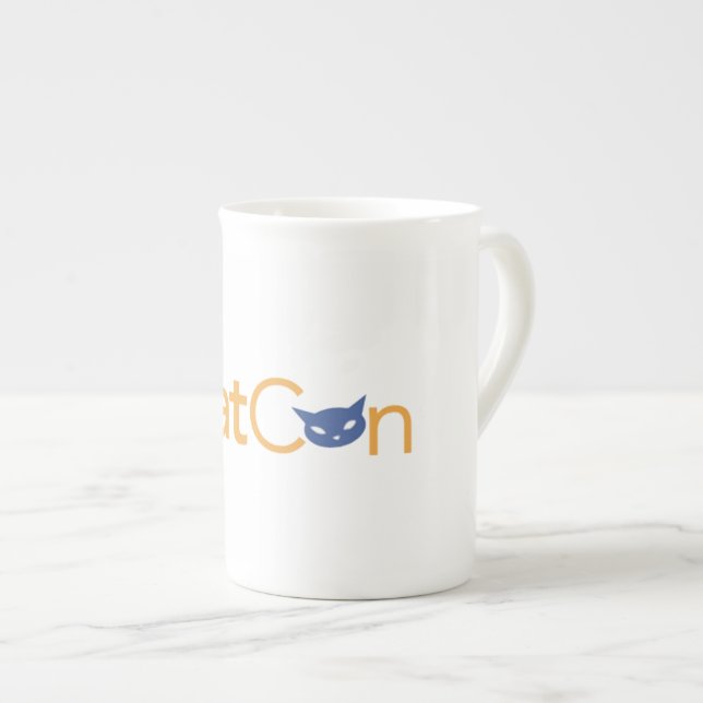 Porcelana Taza del café express de CatCon (Derecha)