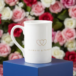 Porcelana Taza elegante del Día de San Valentín
