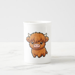 Porcelana Taza Especial de Ternera de las Tierras Altas Ador