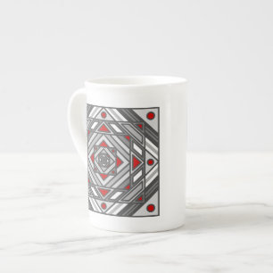 Porcelana Taza especial de visión de túnel