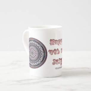 Porcelana Taza Especial del Día de la Independencia Conectad