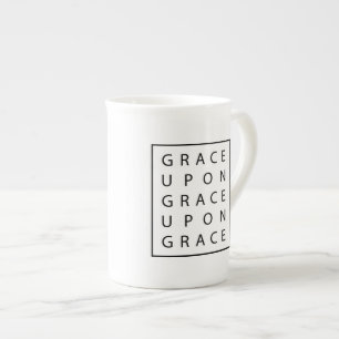 Porcelana Tolerancia sobre la taza moderna de la escritura