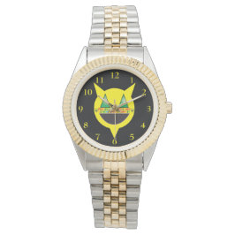 PORCENTUM DISEÑA reloj de pulsera de dos tonos