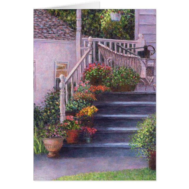 Porche con vainas de agua (Frente)