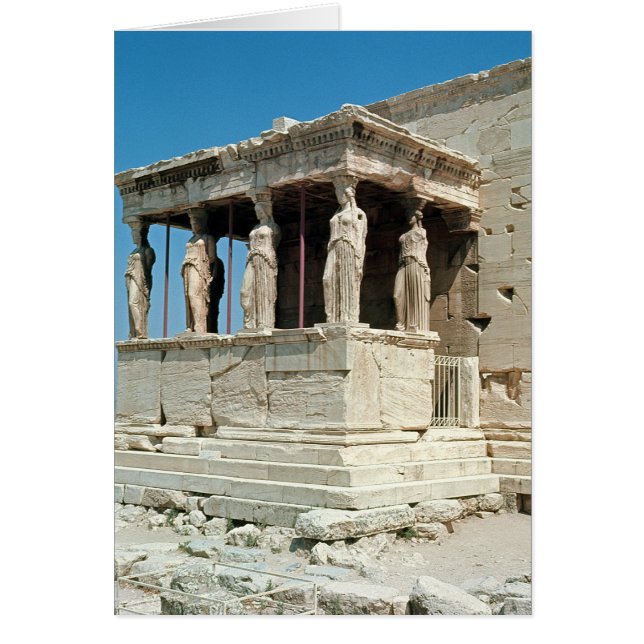 Porche de los jardines, Erechtheion, c.421-405 a.C (Frente)