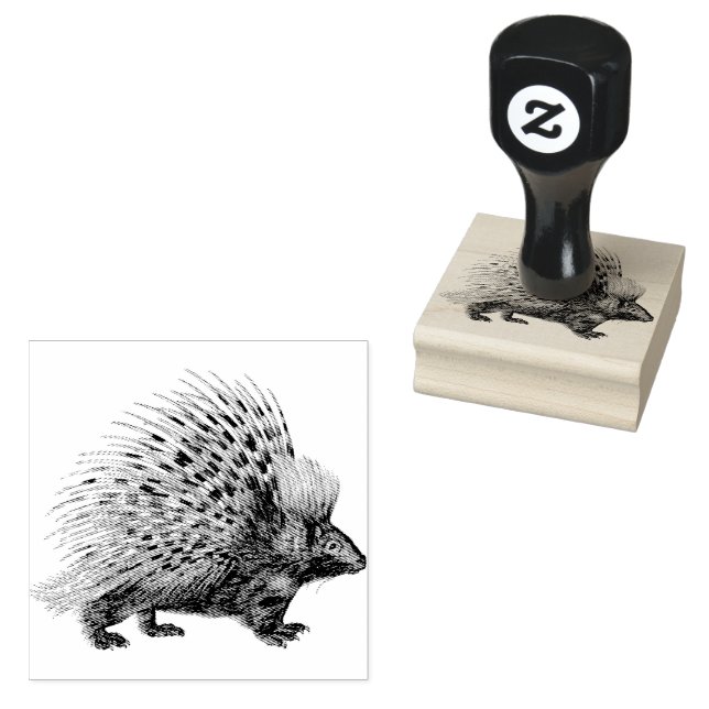 Porcupina | Sello de caucho (Sellado)