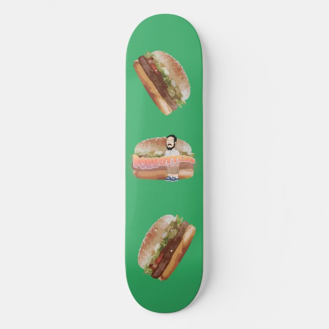 Porkotyler Skateboard (Anverso)