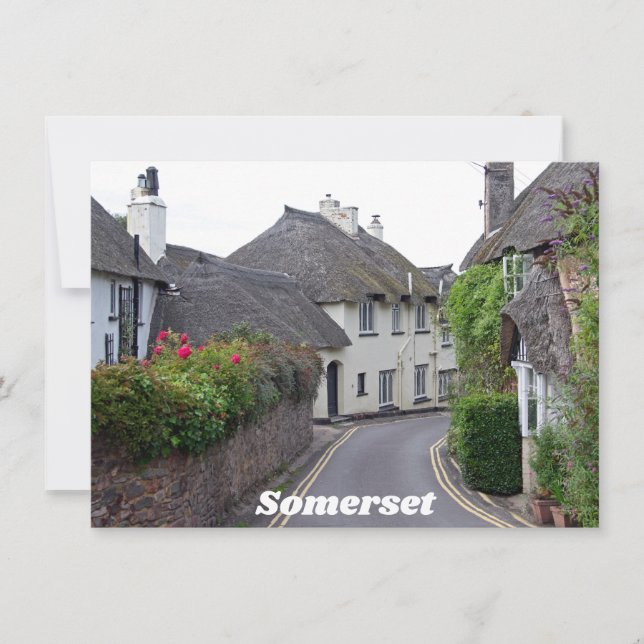 Porlock, Somerset Card (Anverso)