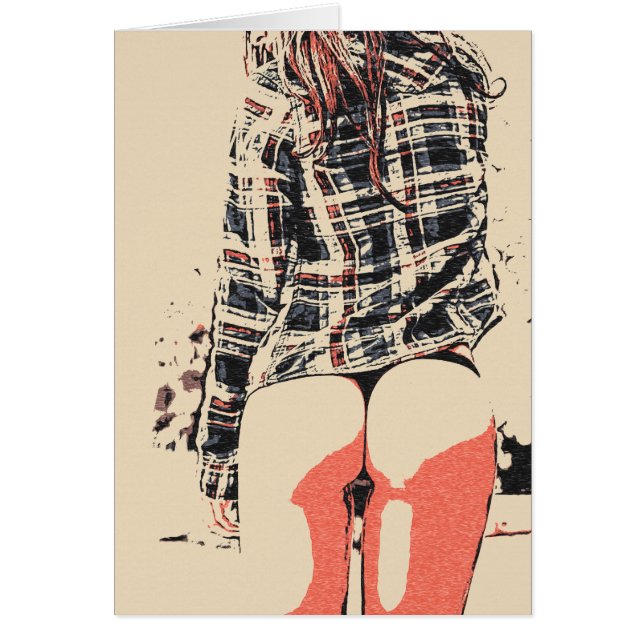 Porque amamos huecos del muslo, vista posterior (Frente)