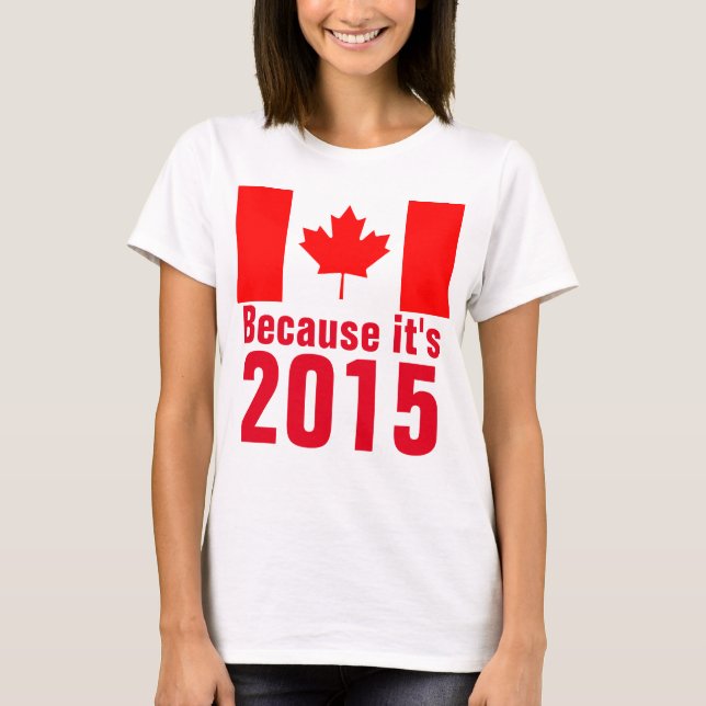 Porque es la camiseta de CANADÁ 2015 (Anverso)