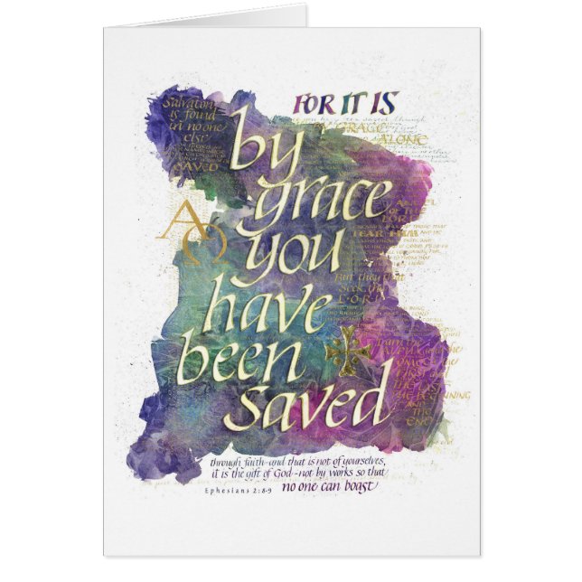 "Porque Es Por Gracia" (Frente)