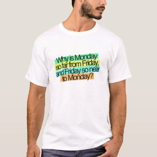 Porqué está lunes hasta ahora de la camiseta