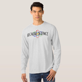 Porque la camiseta de ciencia