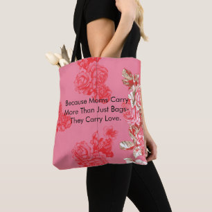 Porque las mamás llevan más que sólo bolsas