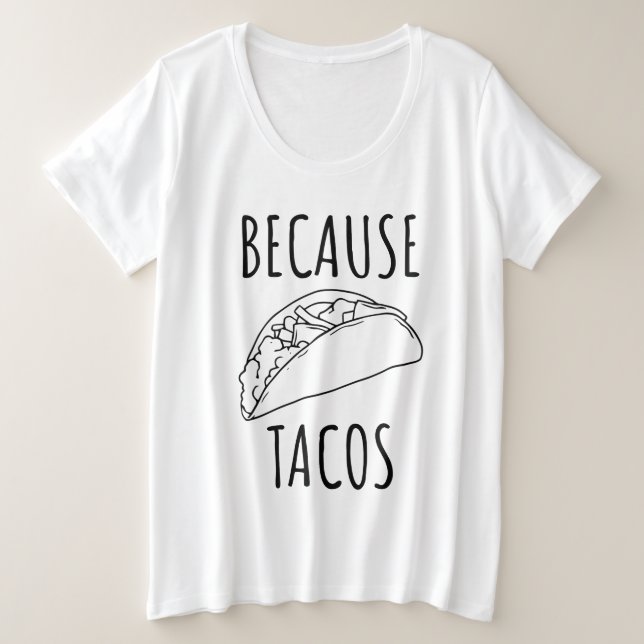 Porque los tacos (Anverso del diseño)