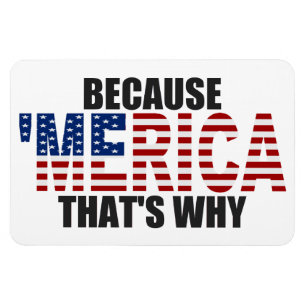 Porque 'MERICA que es porqué imán superior de