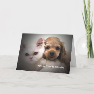Porqué no podemos ser tarjeta de felicitación de