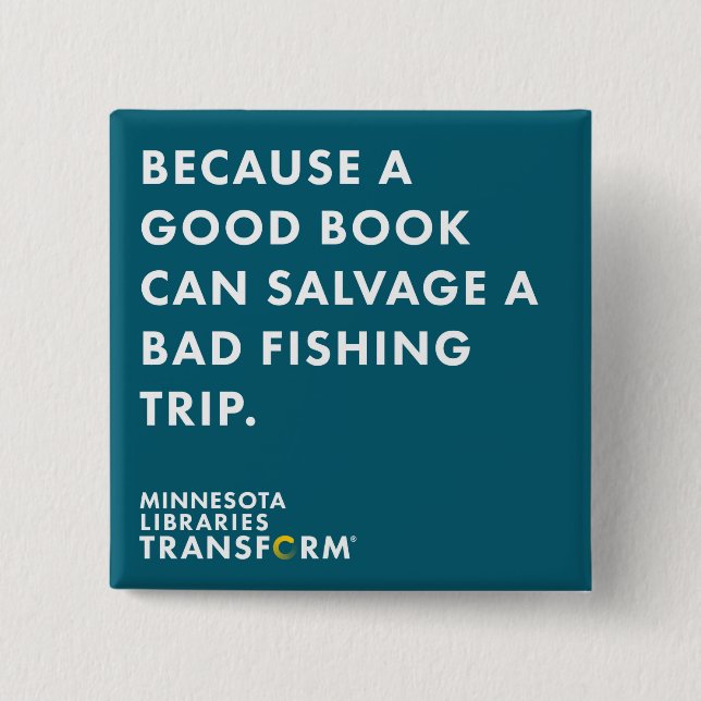 Porque pesca el botón (Anverso)