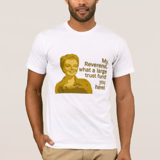 Porqué Reverend, una qué camisa grande de la fondo