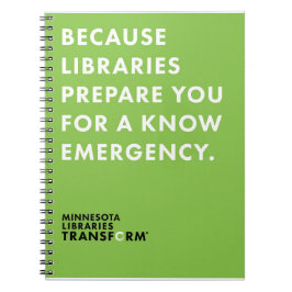 Porque sepa el cuaderno espiral de la emergencia