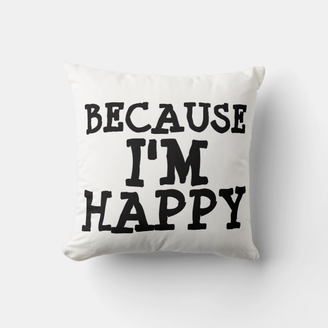 Porque soy almohadas felices (Anverso)