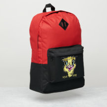 Mochila De Dibujos De Avestruz