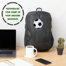 Mochila de fútbol personalizada para niños