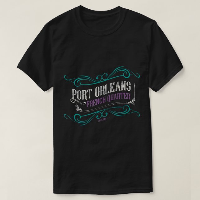 Port Orleans Barrio Francés Camiseta de Caza (Diseño del anverso)