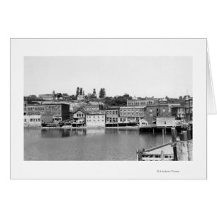 Port Townsend, WA Waterfront Town View Photograp