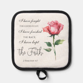 Porta Ollas 2 Timothy 4:7 - He luchado bien