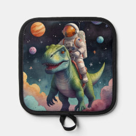 Porta Ollas Astronaut on Dino in Space