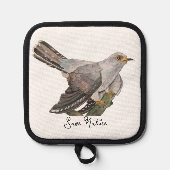 Porta Ollas Aves de bosque acuáticas (Anverso)