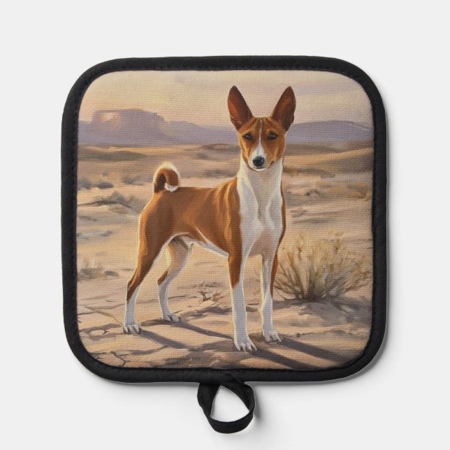 Porta Ollas Basenji (Anverso)