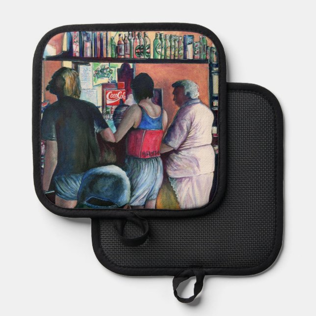 Porta Ollas Bufé de golf, Budapest (Anverso/Reverso)