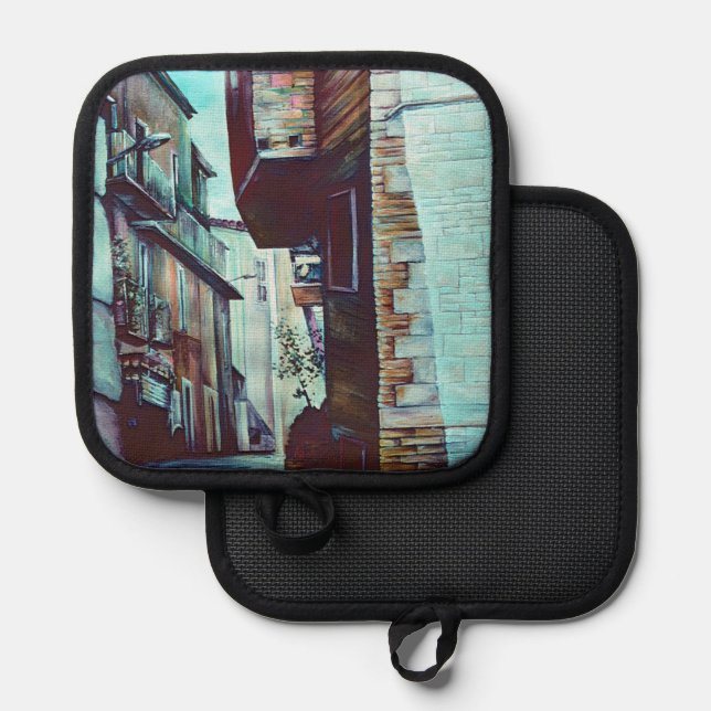 Porta Ollas Calle de Anna (Anverso/Reverso)